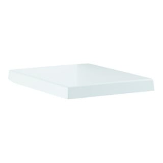 Grohe Abattant WC Cube en céramique avec couvercle, fermeture douce, blanc alpin