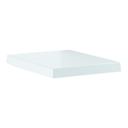 Grohe Abattant WC Cube en céramique avec couvercle, fermeture douce, blanc alpin
