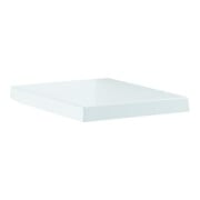 Grohe Abattant WC Cube en céramique avec couvercle, fermeture douce, blanc alpin