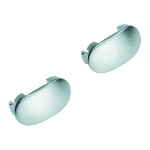 Grohe Abdeckkappe 02490 für Absperrgriff Temperaturwählgriff 2 Stück mattchrom