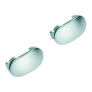 Grohe Abdeckkappe 02490 für Absperrgriff Temperaturwählgriff 2 Stück mattchrom