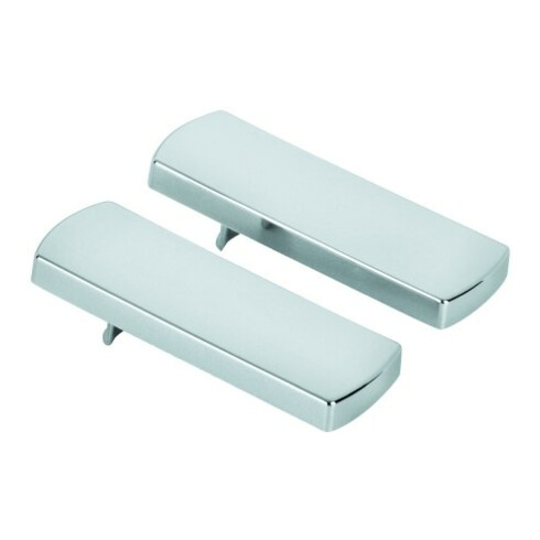 Grohe Abdeckkappe 10075 chrom 2 Stück für Griff Grohtherm 2000 chrom