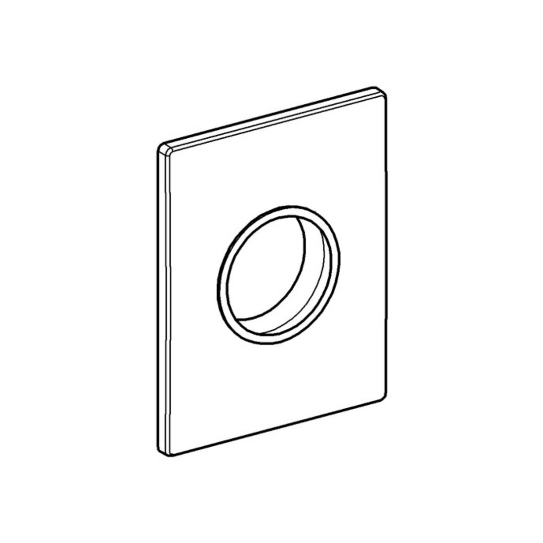 Grohe Abdeckplatte 42359 mit Elektronik chrom