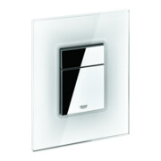 Grohe Abdeckplatte 42369 mit Drucktaste moon white