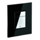 Grohe Abdeckplatte 42369 mit Drucktaste velvet black-1