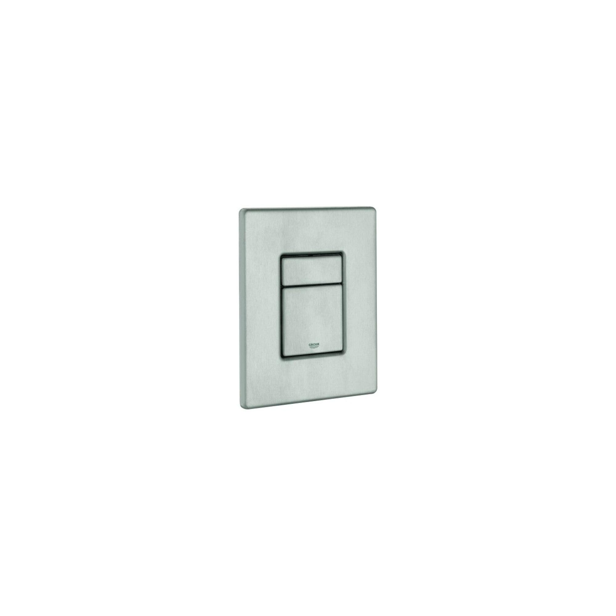 Grohe Abdeckplatte 42371 mit Drucktaste edelstahl