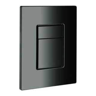Grohe Abdeckplatte 42371 mit Drucktaste hard graphite