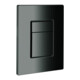 Grohe Abdeckplatte 42371 mit Drucktaste hard graphite-1