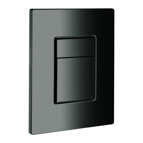 Grohe Abdeckplatte 42371 mit Drucktaste hard graphite