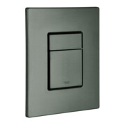 Grohe Abdeckplatte 42371 mit Drucktaste hard graphite gebürstet