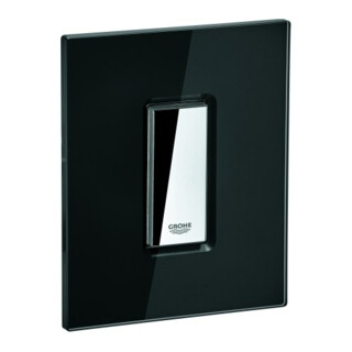 Grohe Abdeckplatte 42373 mit Drucktaste velvet black