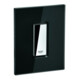 Grohe Abdeckplatte 42373 mit Drucktaste velvet black-1