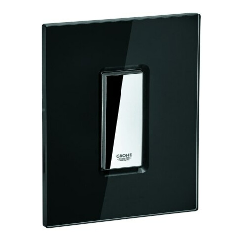 Grohe Abdeckplatte 42373 mit Drucktaste velvet black