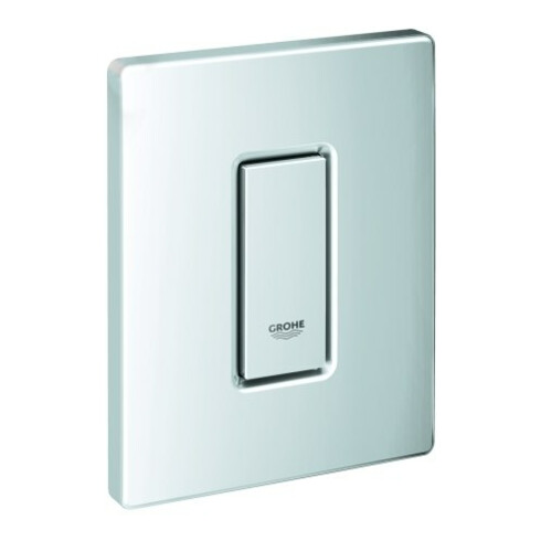 Grohe Abdeckplatte 42377 mit Drucktaste chrom