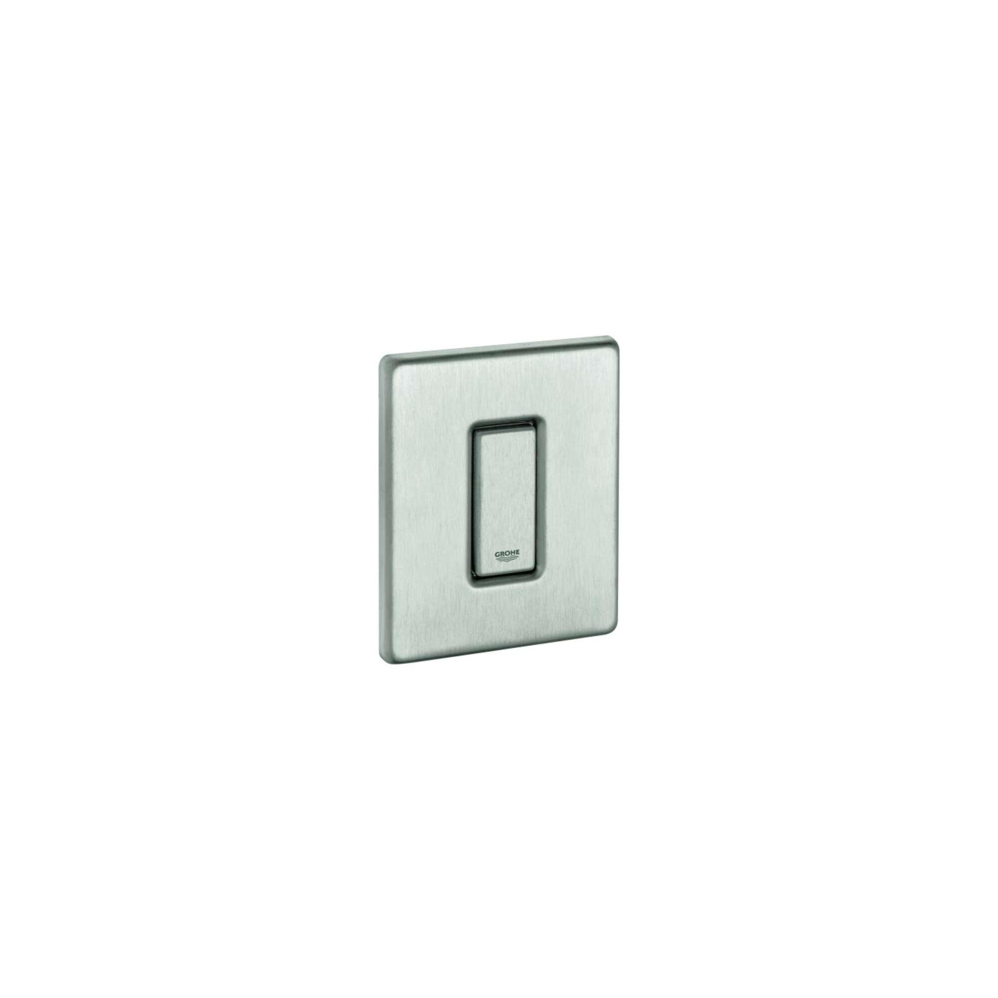 Grohe Abdeckplatte 42377 mit Drucktaste edelstahl