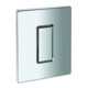 Grohe Abdeckplatte 42377 mit Drucktaste mattchrom-1