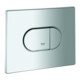 Grohe Abdeckplatte 42379 mit Drucktaste mattchrom-1