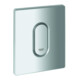 Grohe Abdeckplatte 42380 mit Drucktaste mattchrom-1