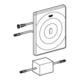 Grohe Abdeckplatte 42451 chrom chrom-3