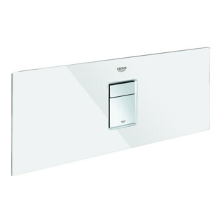 Grohe Abdeckplatte 42481 mit Drucktaste für Rapid SL Glasmodul moon white