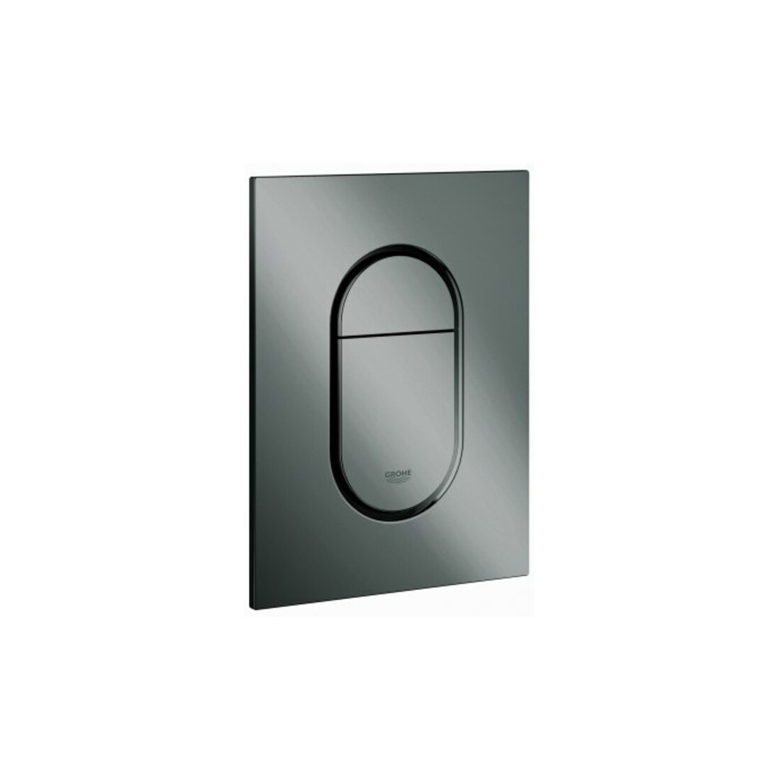 Grohe Abdeckplatte Arena Cosmopolitan S hard graphite, senkrechte Montage