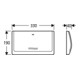 Grohe Abdeckplatte CLASSIC 330 330 x 190 mm, für Spülkasten 6-9 l weiß-5