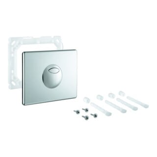 Grohe Abdeckplatte Skate Air chrom senkrechte waagerechte Montage