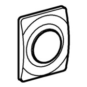 Grohe Abdeckplatte SURF 116 x 144 mm, für Urinal chrom-4