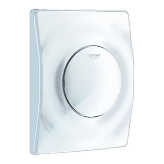GROHE Abdeckplatte Surf 116 x 144 mm weiß
