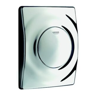 Grohe Abdeckplatte Surf chrom, manuelle Auslösung für Urinal