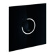 Grohe Abdeckplatte Veris Light Velvet Black, Kontur außen beleuchtet-1