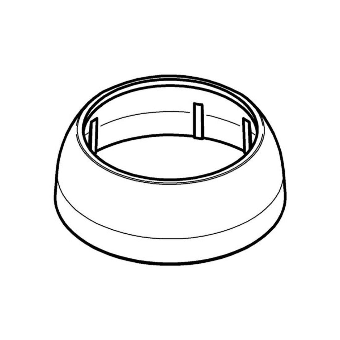 Grohe Abdeckrosette 440003 zu Eichelberg Einhandmischer ECOM chrom