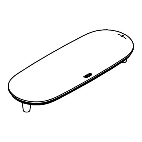 Grohe Abdeckung 48482 pour Grohtherm SmartControl chrome