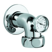 Grohe Abgangsbogen 12448 Ausladung 90mm mit Thermometer 2"x1 1/2" chrom