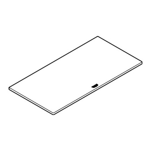 Grohe Ablage PLUS 22,2x11cm, chrom
