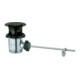Grohe Ablaufgarnitur 28910 hard graphite gebürstet-1