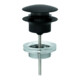 Grohe Ablaufgarnitur für Waschtische 29510 mit Druckstopfen phantom black-1
