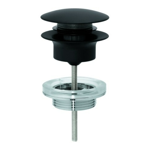 Grohe Ablaufgarnitur für Waschtische 29510 mit Druckstopfen phantom black