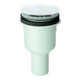 Grohe Ablaufgarnitur Universal d= 11,2cm, Abgang senkrecht, weiß-1
