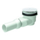 Grohe Ablaufgarnitur Universal d= 11,2cm, Abgang waagerecht, weiß-1