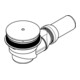 Grohe Ablaufgarnitur Universal d= 11,2cm, Abgang waagerecht, weiß-3