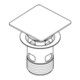 Grohe Ablaufstopfen mit Kelch, supersteel-3