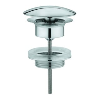 Grohe Ablaufventil 1 1/4", n. verschließb., f WT o. ÜL, chr