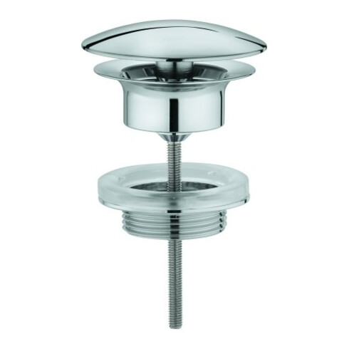Grohe Ablaufventil 1 1/4", n. verschließb., f WT o. ÜL, chr