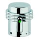 Grohe Absperrgriff 47246 mit Spartaste für Automatic 2000 Clova chrom/mattchrom-1