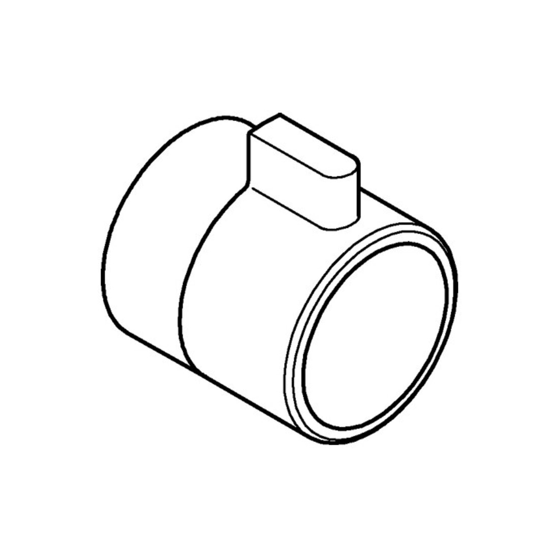 Grohe Absperrgriff 49081 chrom