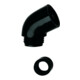 Grohe Adapter 28812 1/2"x1/2" schwarz-1