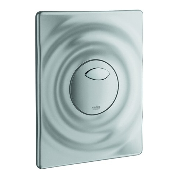 Grohe Afdekplaat Surf mat chroom verticale horizontale montage
