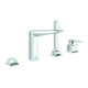 Grohe Allure Brilliant Ensemble baignoire 4 trous chrome-1