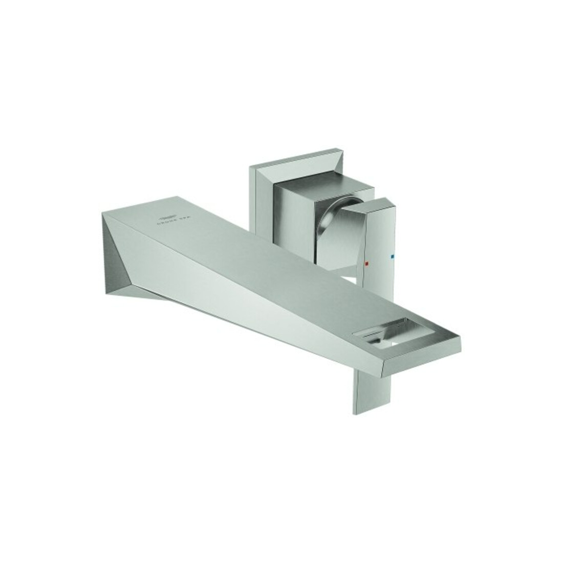 Grohe Allure Brilliant Kit de montage prêt à poser mitigeur mural 2 trous, A 21 cm, blanc, superposé
